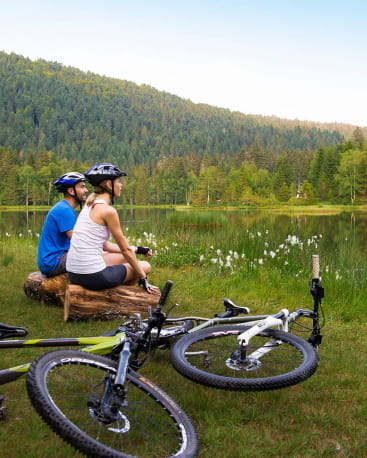 Session VTT en moyenne montagne