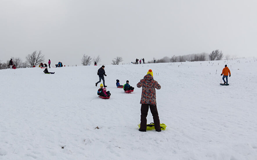 Sleding slop - Col des Demineurs