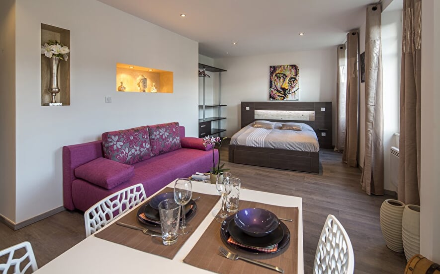 Holiday rental , Les Loges du Château, le Boudoir