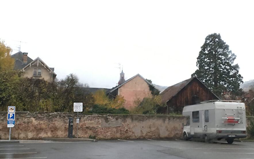 Service point - Parking for motorhomes