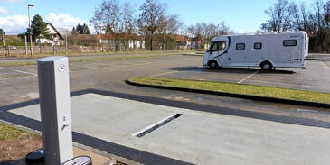 Service area for motorhomes - Thiergarten