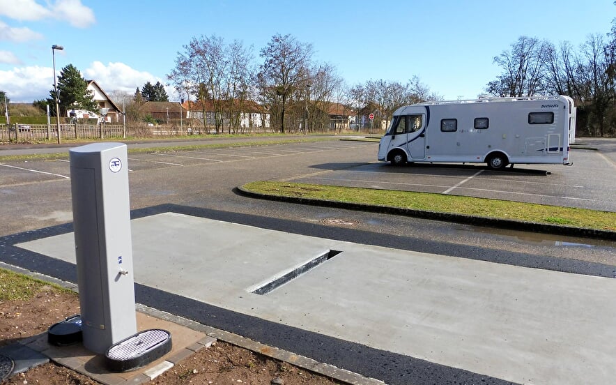 Service area for motorhomes - Thiergarten