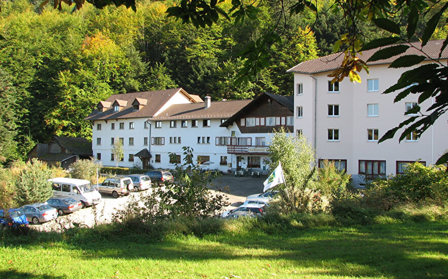 Restaurant of the Domaine Langmatt Spa Hotel