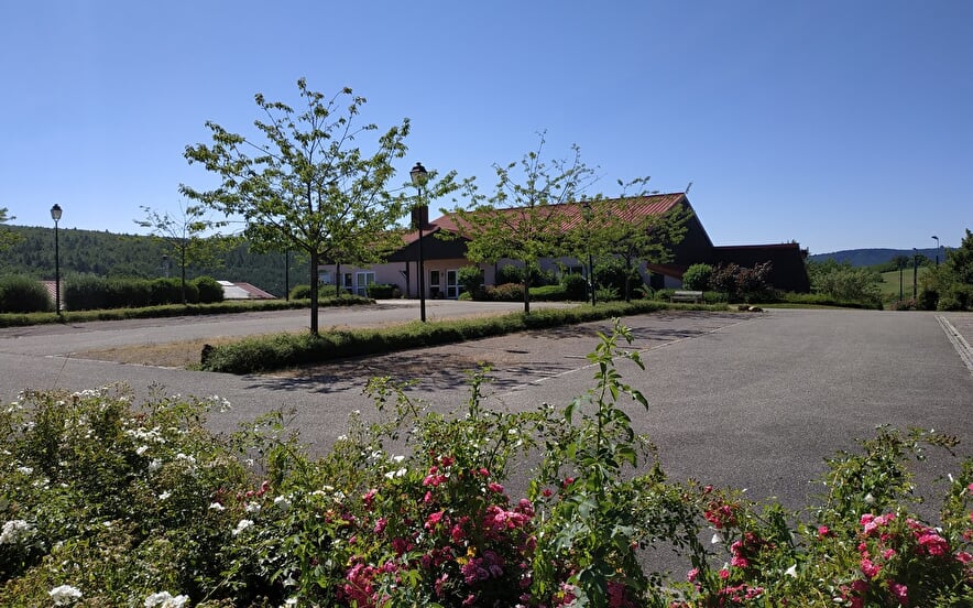 Parking area for motorhomes