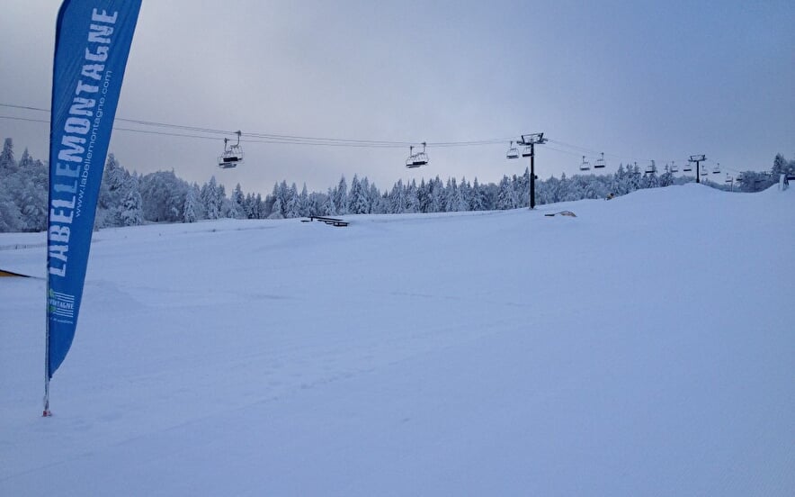 Skiing in Col de la Schlucht