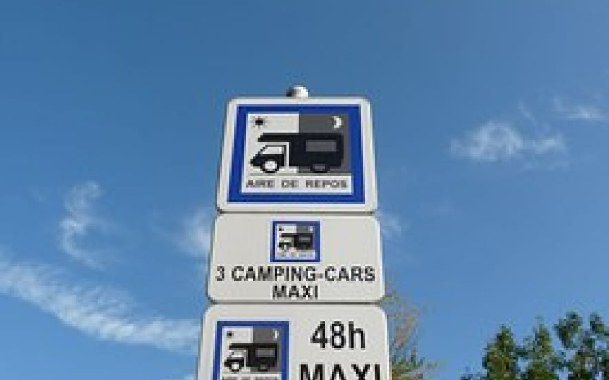 CAMPING-CAR PARKING AREA IN RUPT-SUR-MOSELLE
