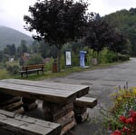 Camper van service area in Bourbach-le-Haut