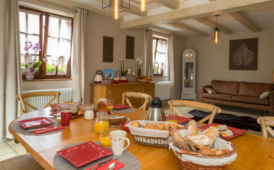 Les chambres chez Christine