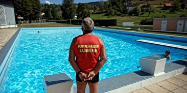 Saint Maurice sur Moselle outdoor swimming pool
