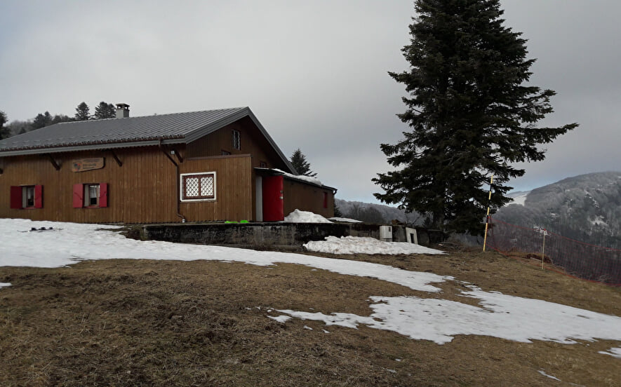 Mountain shelter ski-club Beaucourt