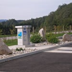 Aire d'accueil de camping-cars