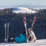 The Ballon d'Alsace ski resort