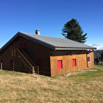 Mountain shelter ski-club Beaucourt