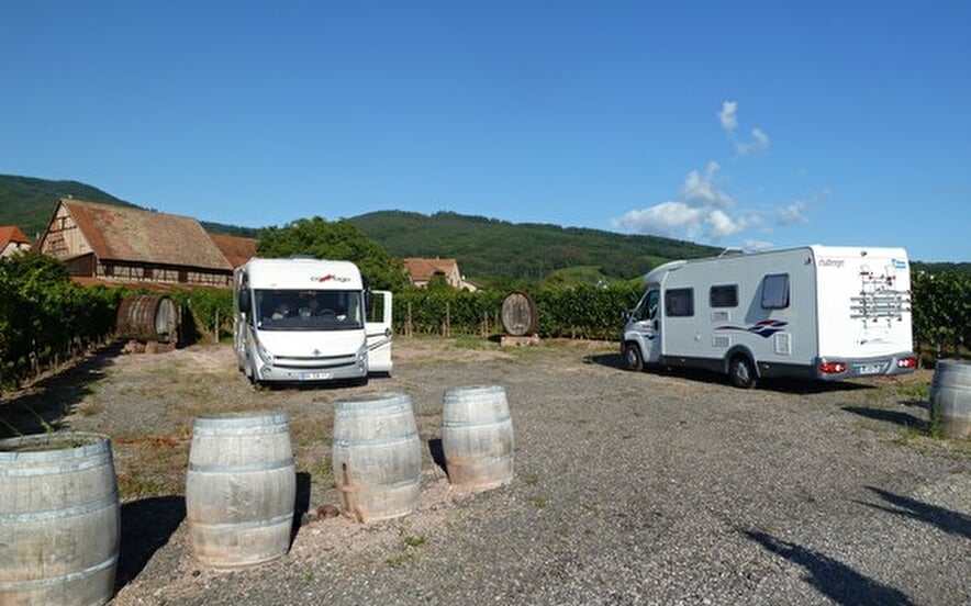 Aire de stationnement Les Vignobles Ruhlmann-Schutz