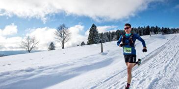 Winter trail of the Moselotte