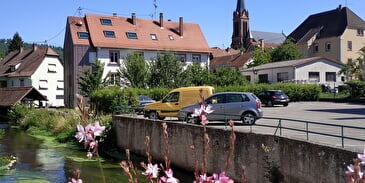 Parking area for motorhomes