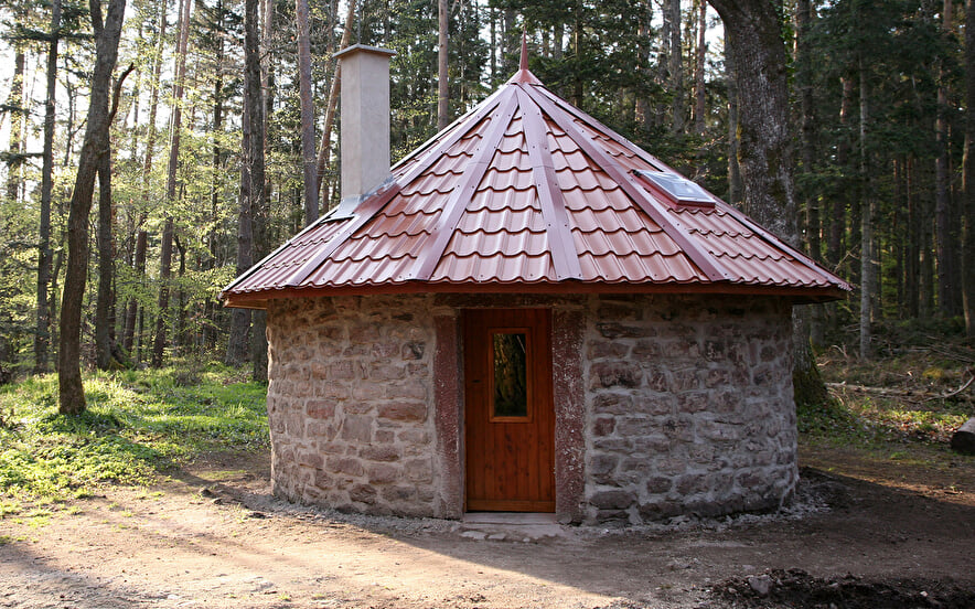 Cabane des trois forestiers