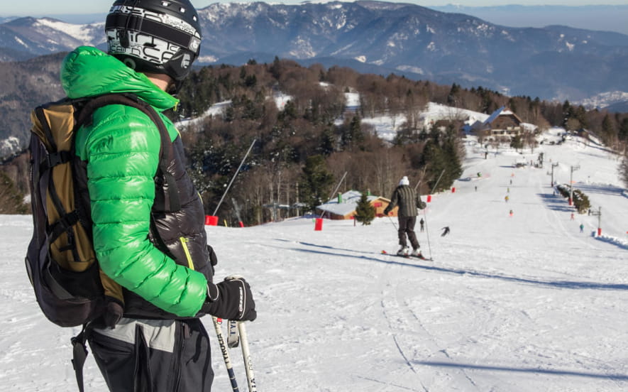 The Ballon d'Alsace ski resort