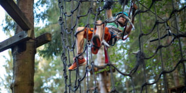 Lac Blanc Aventures - Treetop adventure course