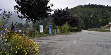 Camper van service area in Bourbach-le-Haut