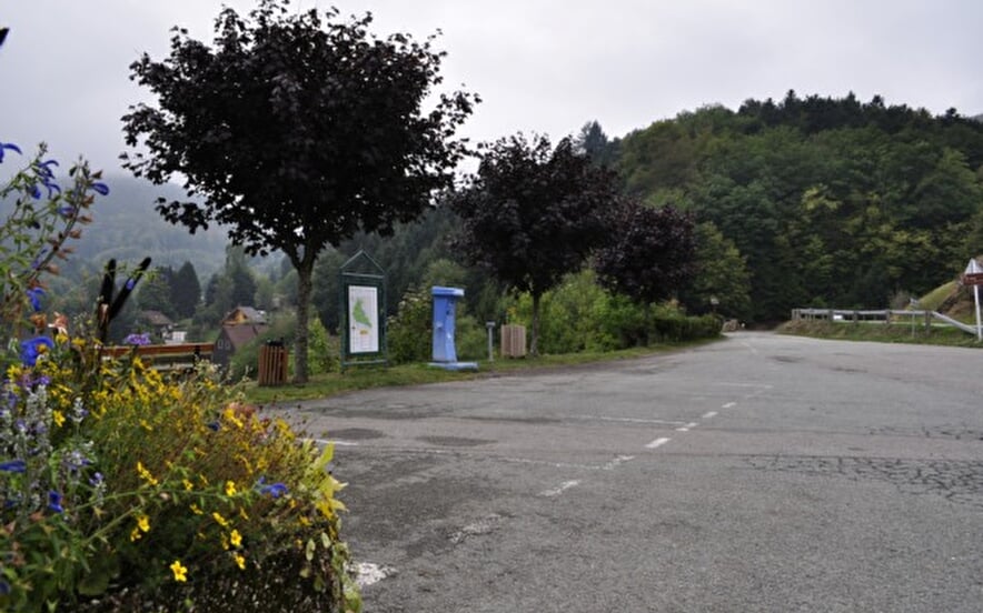 Camper van service area in Bourbach-le-Haut