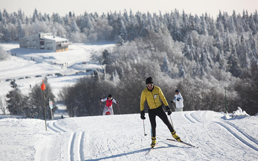 The Ballon d'Alsace ski resort