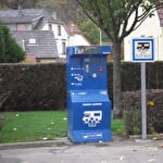 Service area for motor homes in Willer-sur-Thur