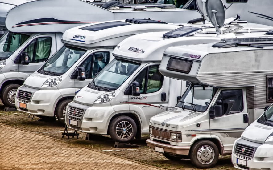 Service area for motorhomes - Pépinière