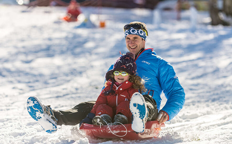 Tubing and tobogganing at Champ du Feu