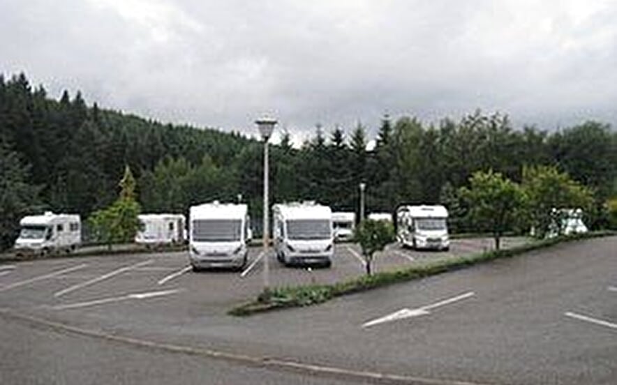 Camping car area
