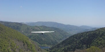 Make of the paragliding with Pent-Air