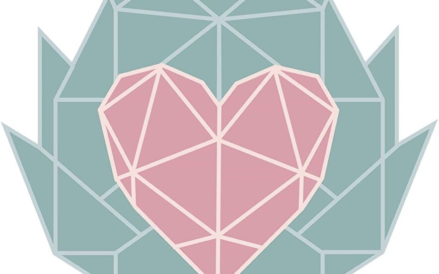 Coeur d'art tea chaud