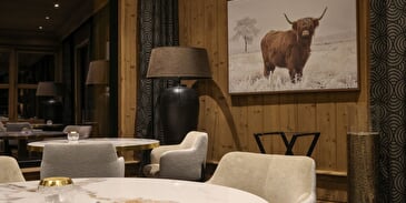 Gourmet restaurant and chic bistro - domaine de montagne