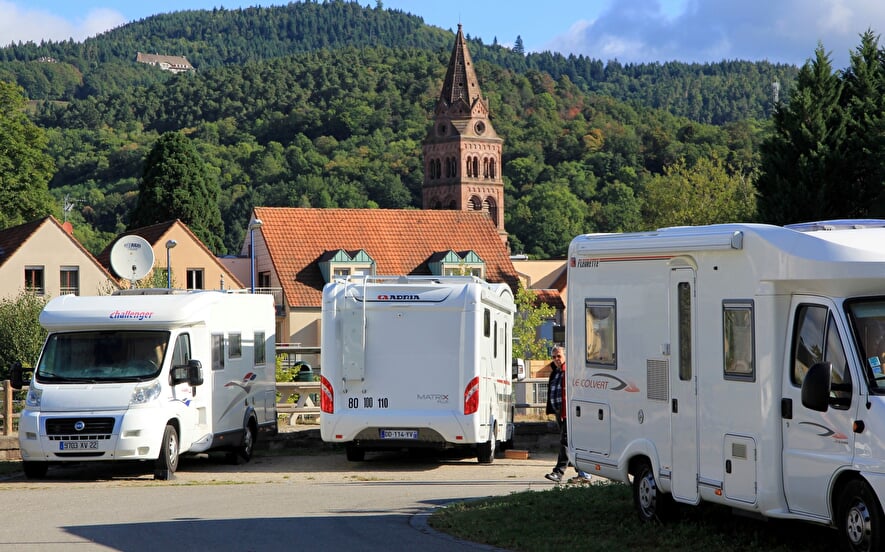 Campervan parking